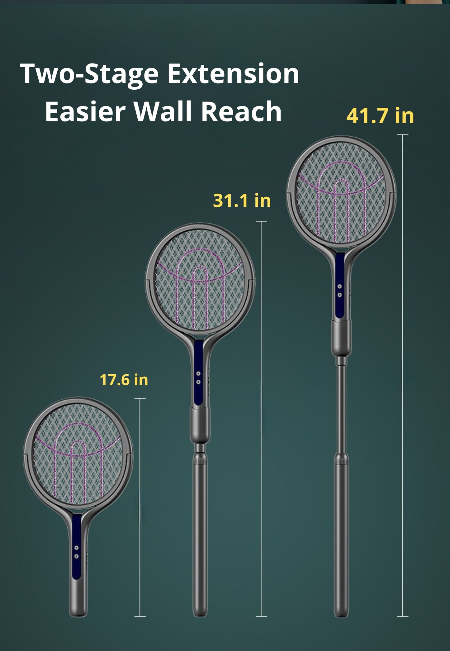 VoltFly™ Mosquito Zapper – UV Light, 2800V Shock, Rechargeable
