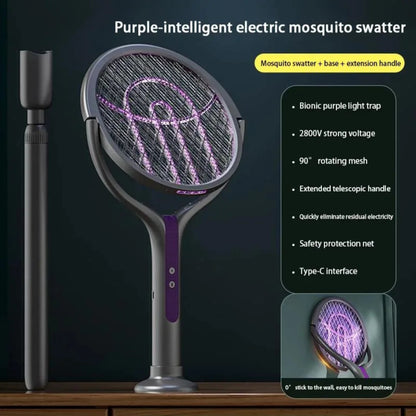 VoltFly™ Mosquito Zapper – UV Light, 2800V Shock, Rechargeable