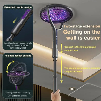 VoltFly™ Mosquito Zapper – UV Light, 2800V Shock, Rechargeable